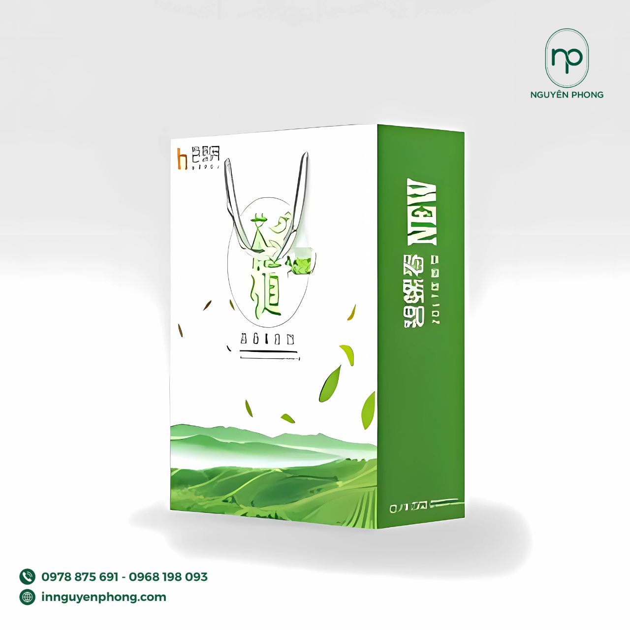 Túi giấy đựng trà cao cấp